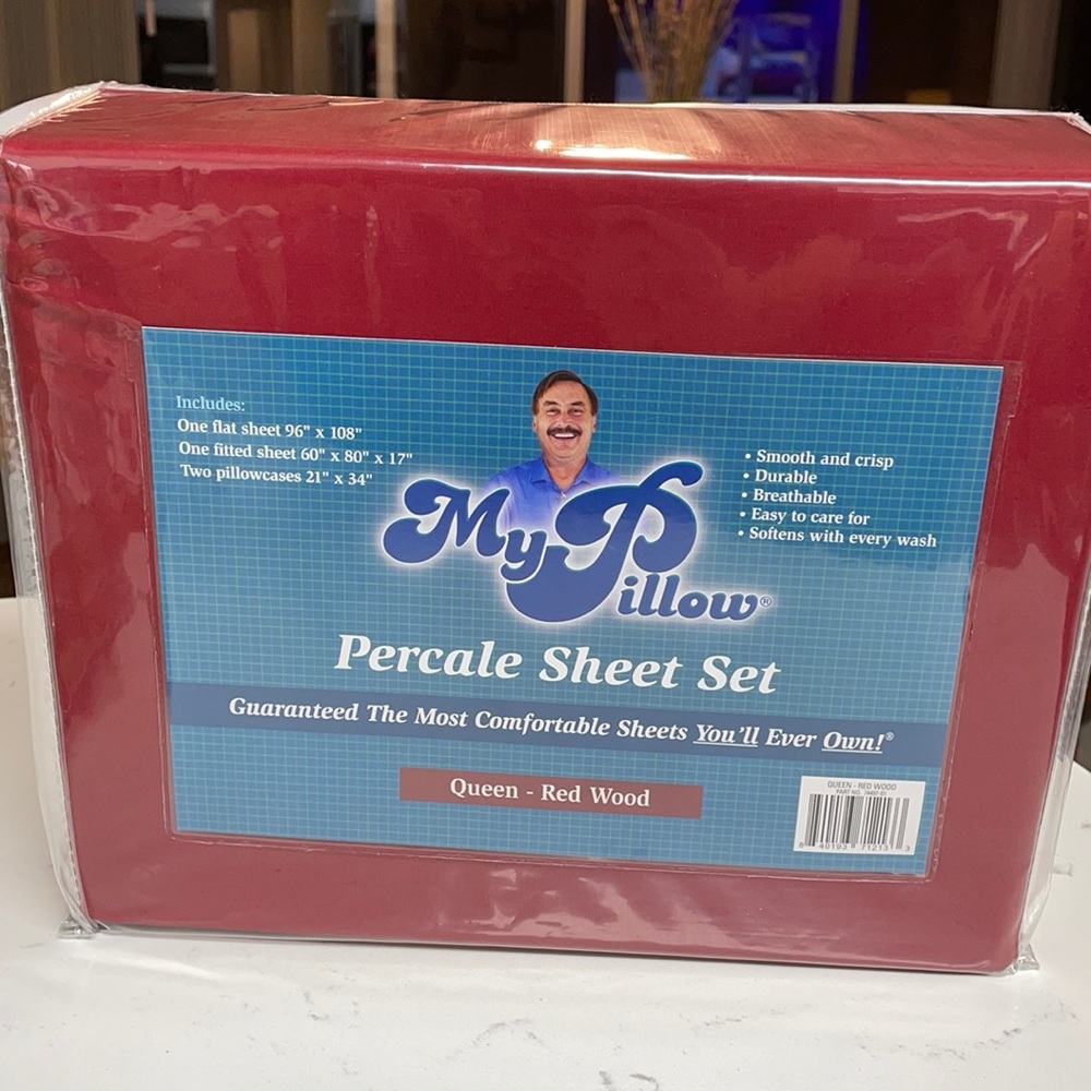 My Pillow Percale Sheet Set